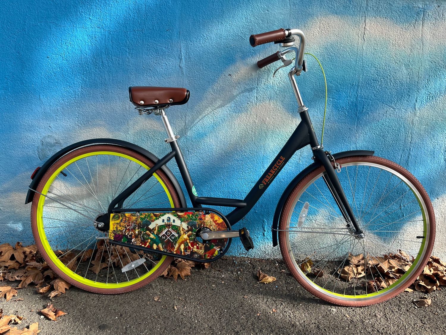 used Republic &quot; Freakcycle Michael David Winery&quot; matte gray with front rim brake