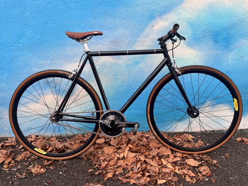 used Wabi single-speed, black, 56cm