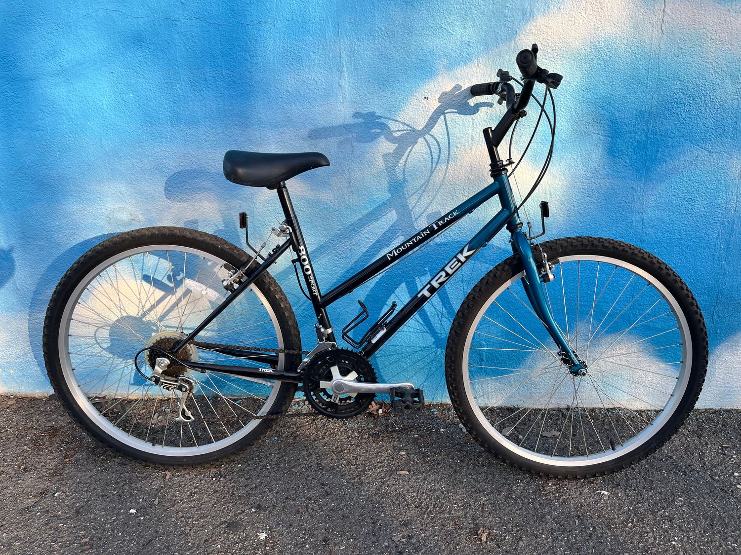 used Trek 800, teal, small, as-is
