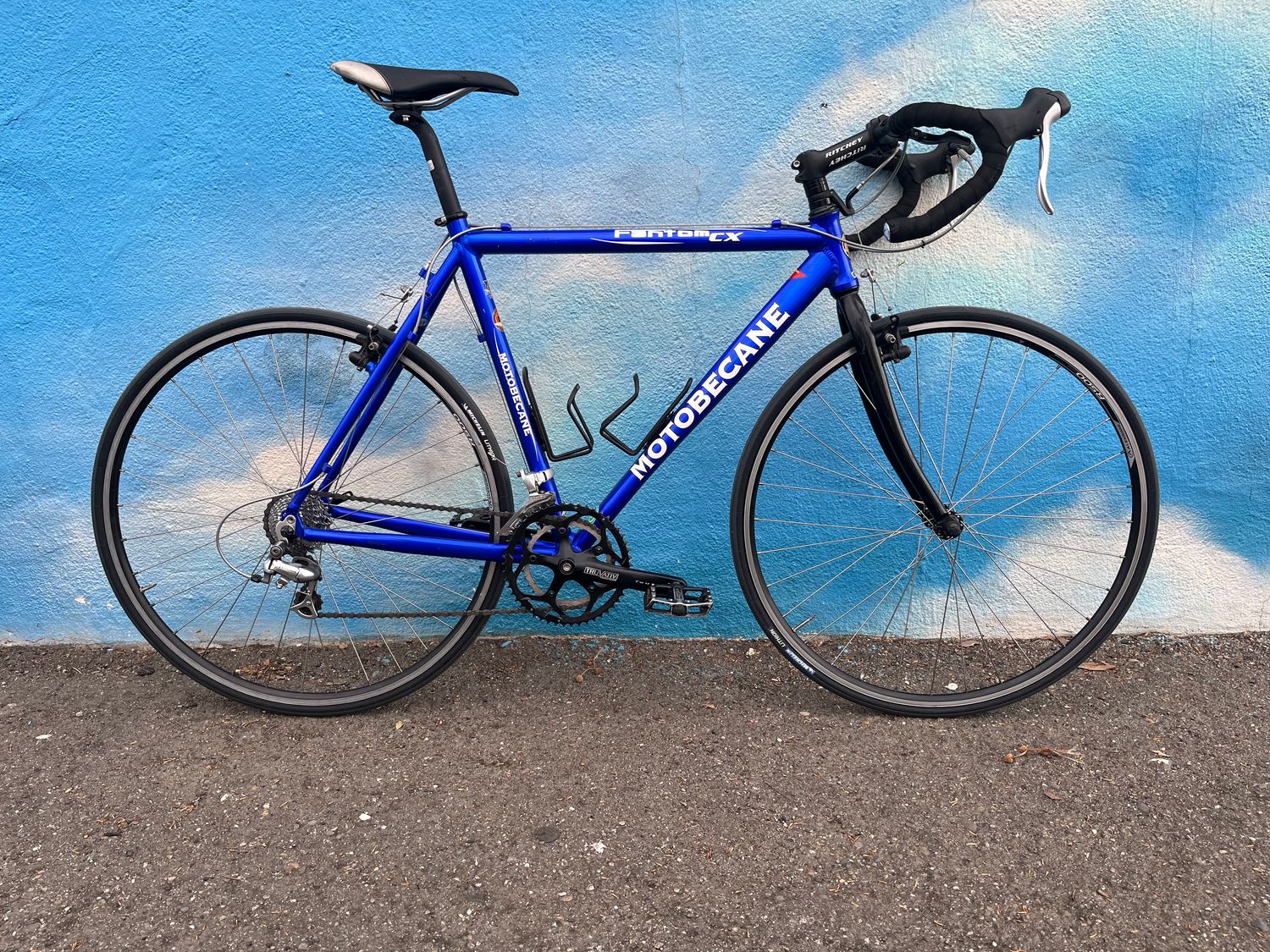 used Motobecane Phantom CX, blue, 56cm