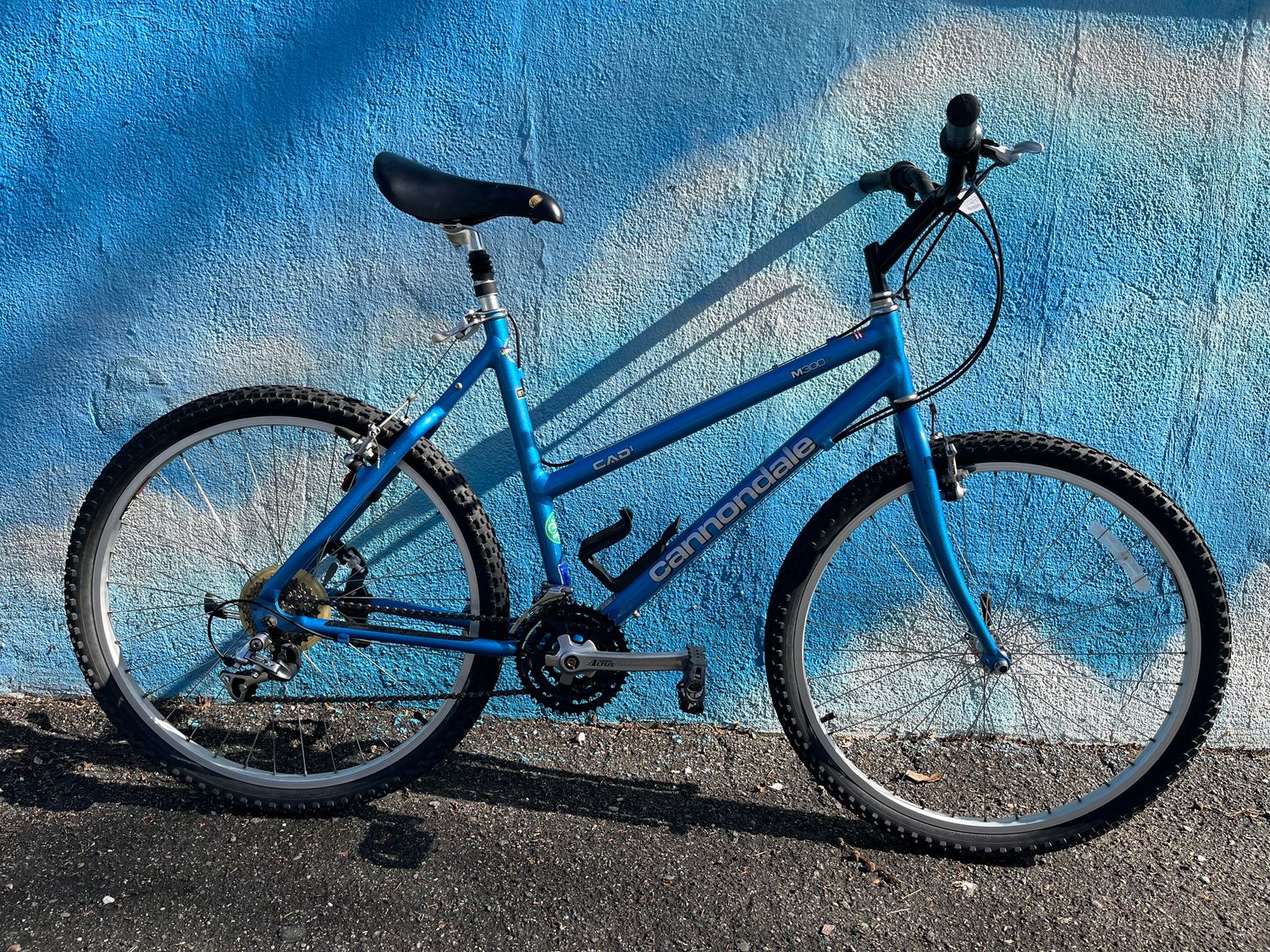 used Cannondale CAD1 M300, blue, 19&quot; large, as-is