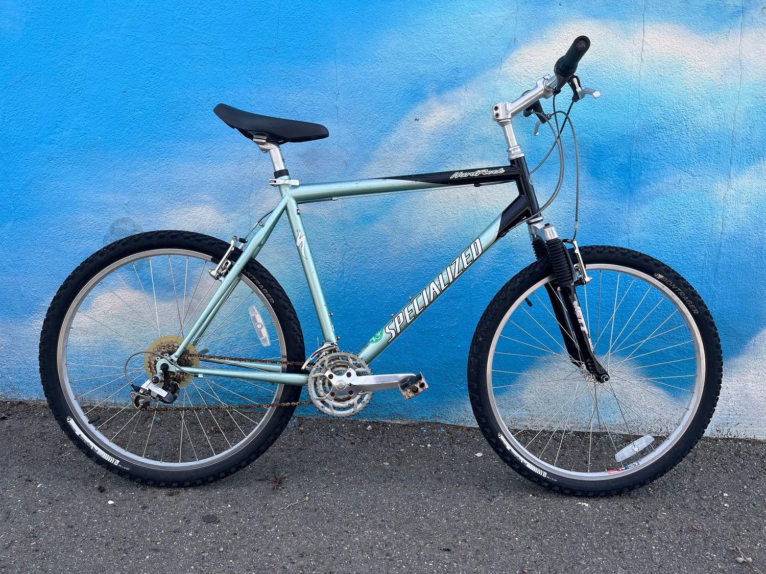 used Specialized Hardrock, black/mint, XL 21&quot;, as-is