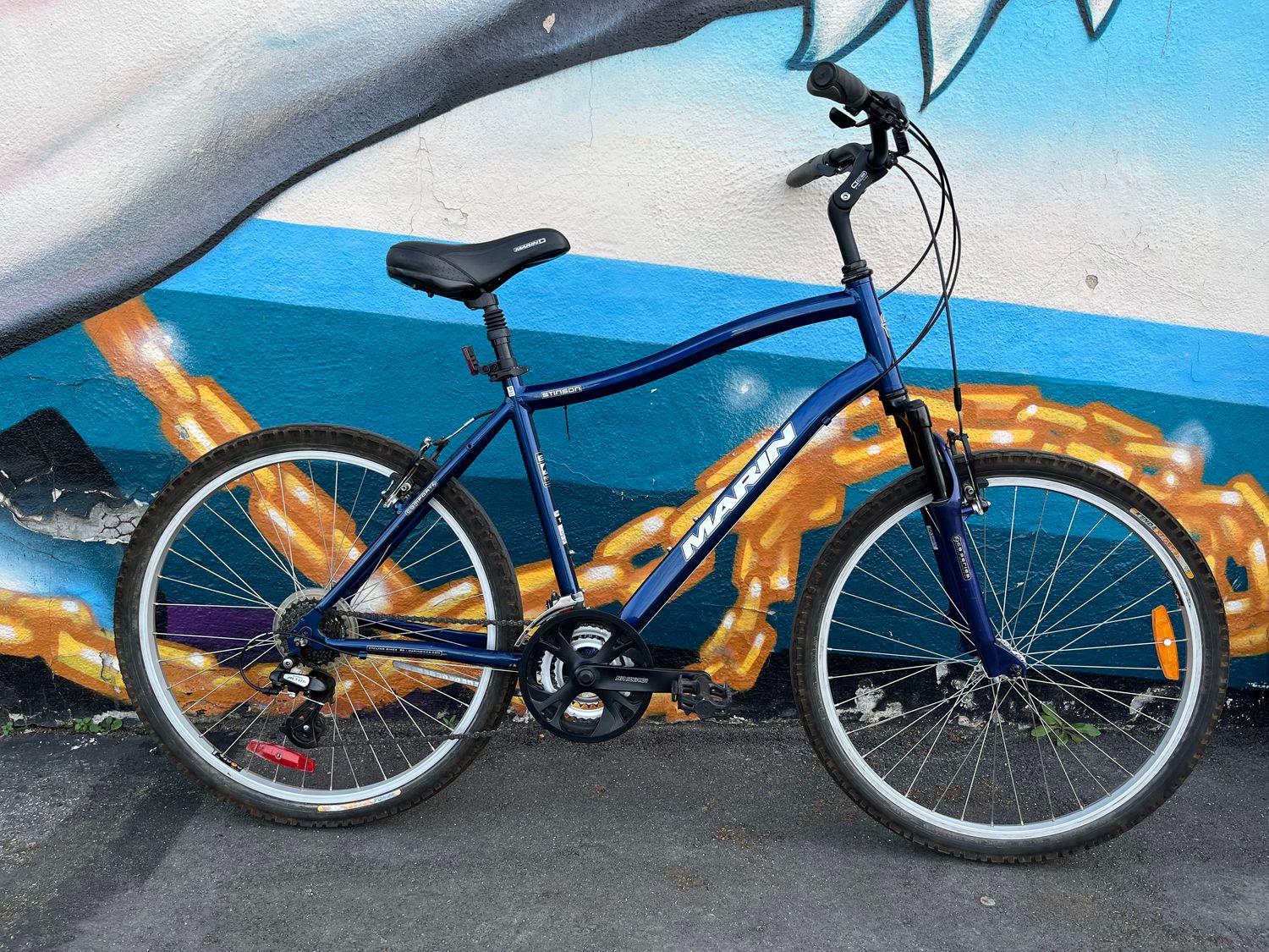 used Marin Stinson, blue, large 19&quot;