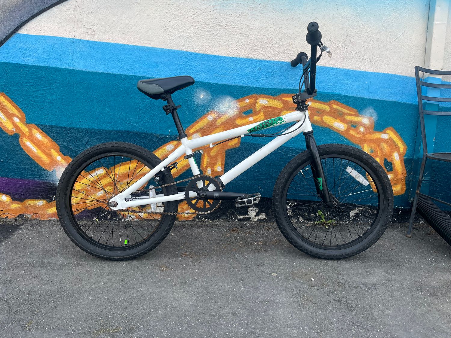 used Haro Backtrail, white/green, 20&quot; wheel