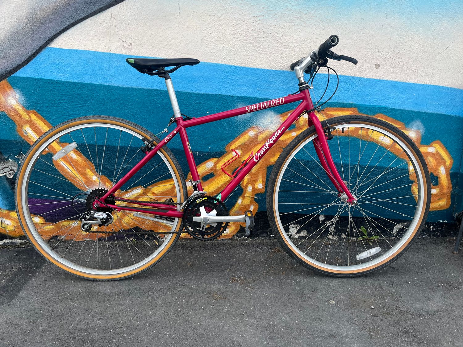 used Specialized Crossroads, fuchsia, small/medium, as-is