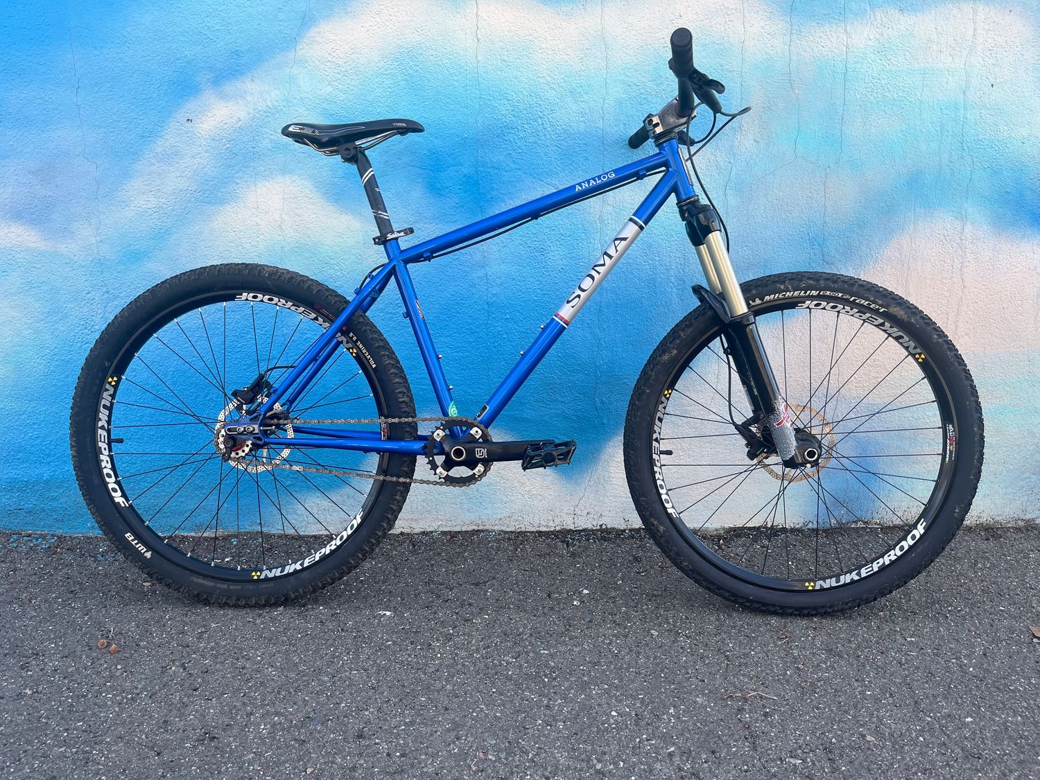 used Soma Analog hydraulic, blue, medium