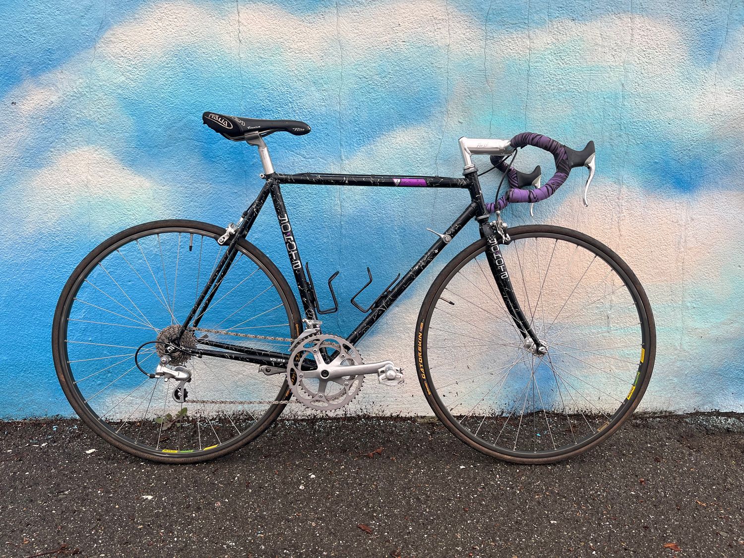 used Yokota Legend, black splatter, 55cm