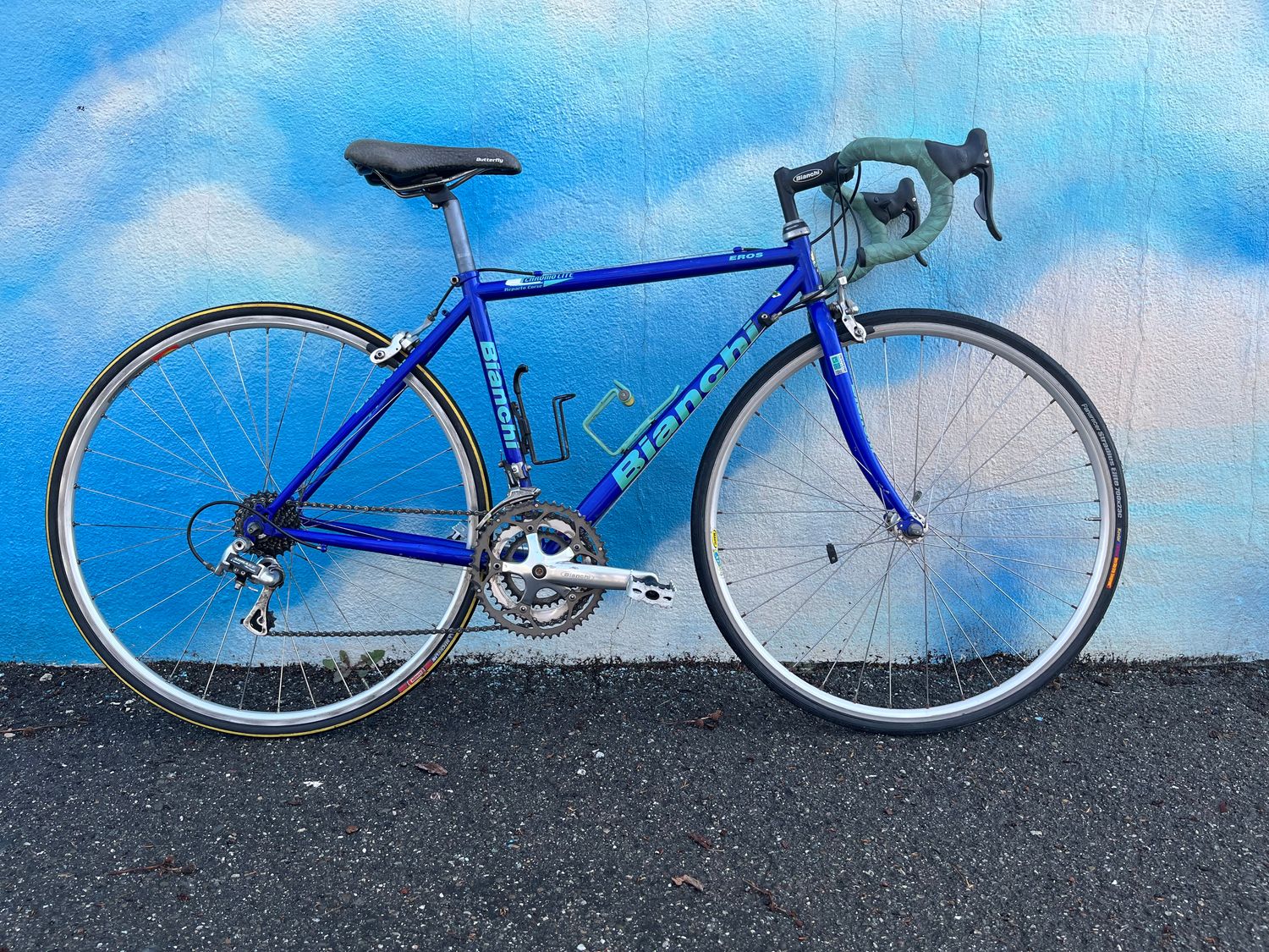 used Bianchi Eros, blue/celeste, 46cm