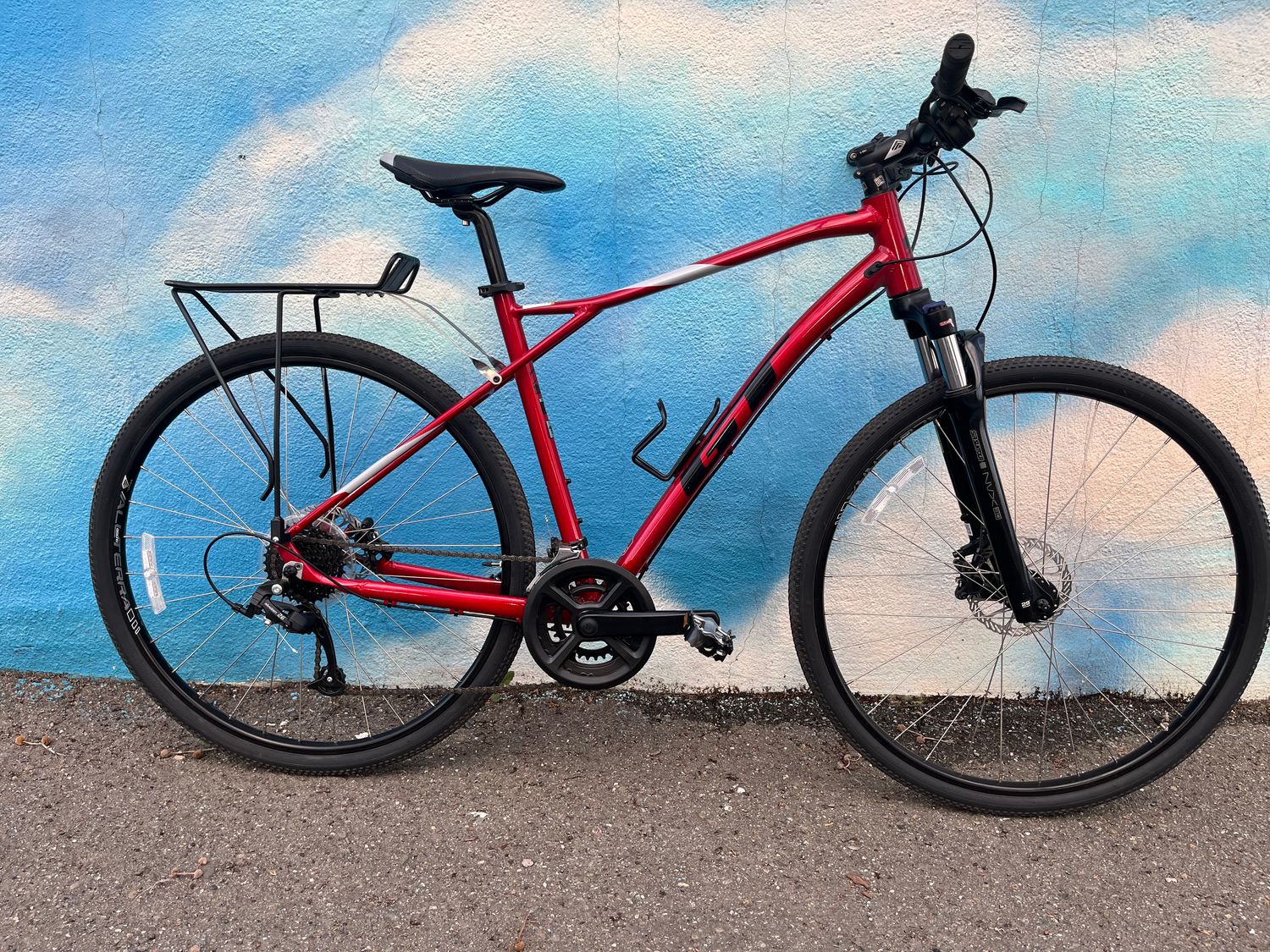 used GT Transeo hydraulic, red, large