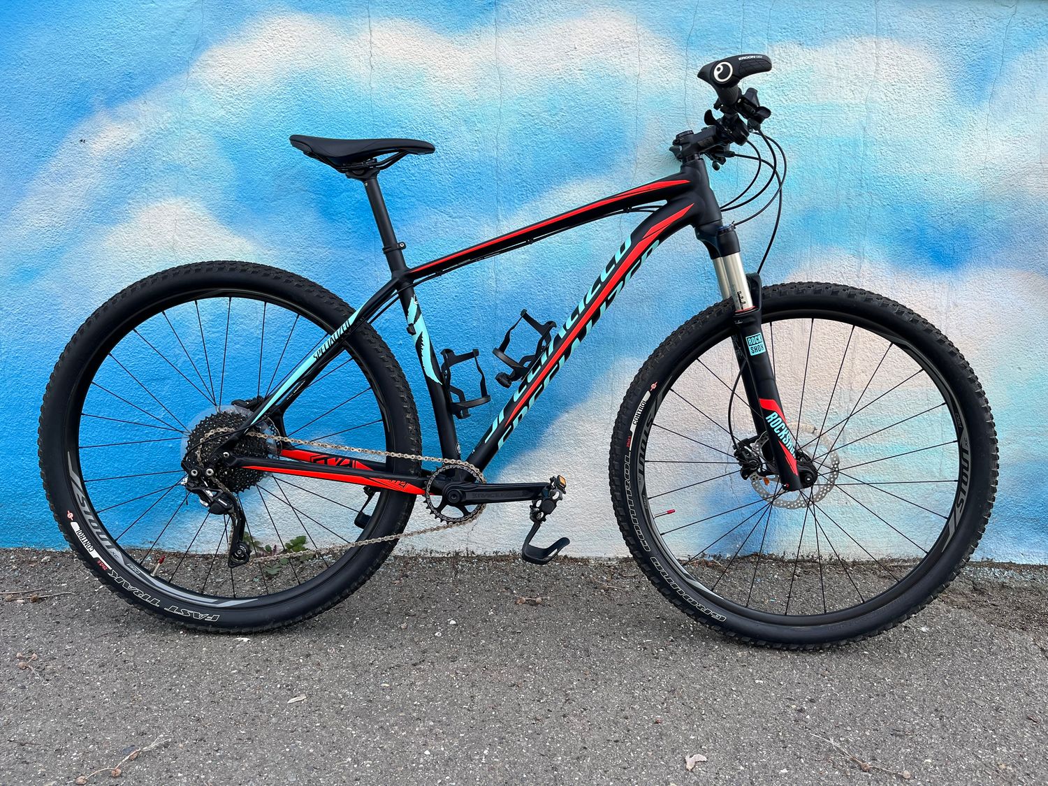 used Specialized Crave Expert, black/red/celeste, large