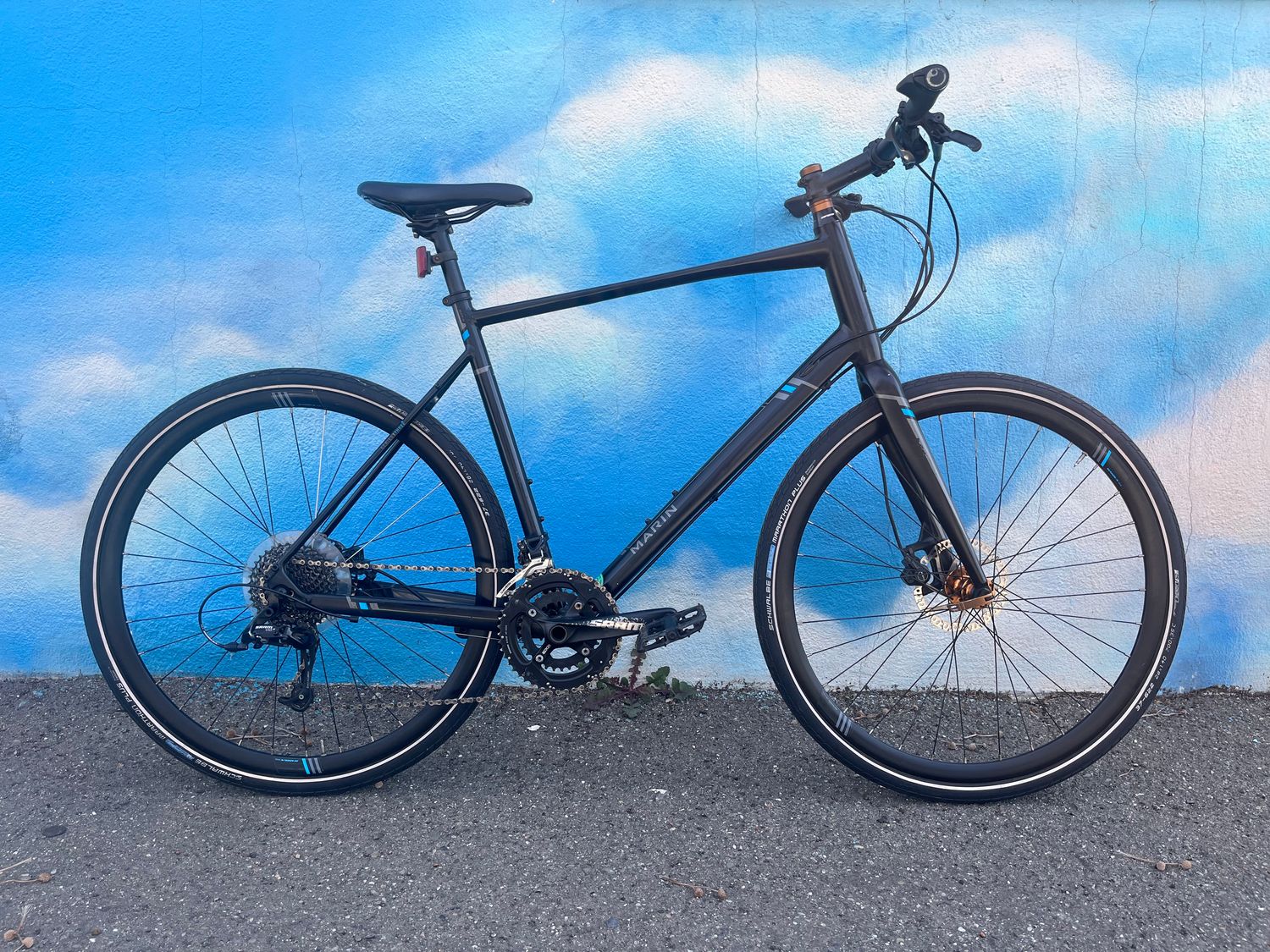 used Marin Fairfax SC5 hydraulic, black, XL 22&quot;