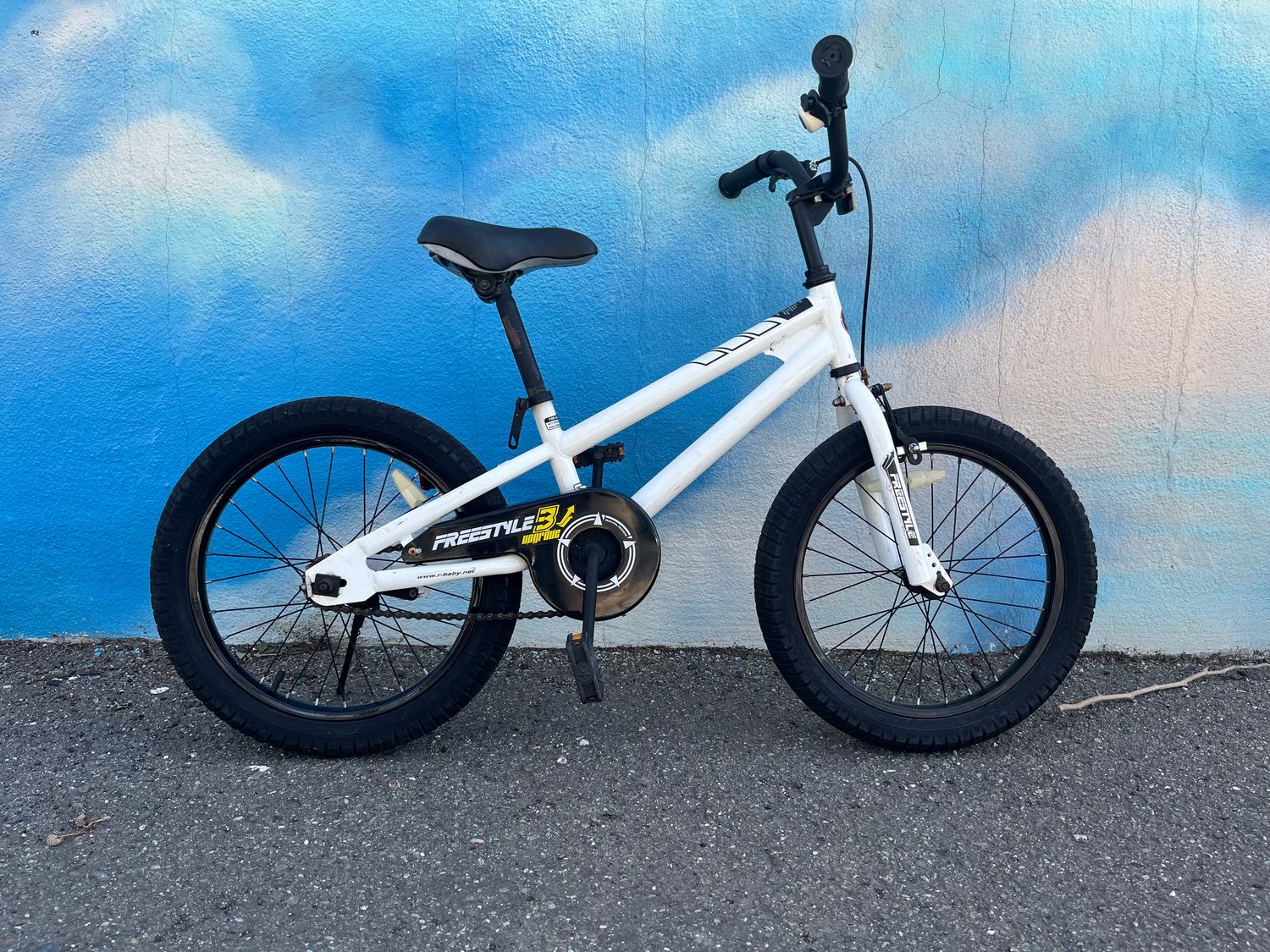 used Royal Baby single-speed, white, 16&quot; wheel