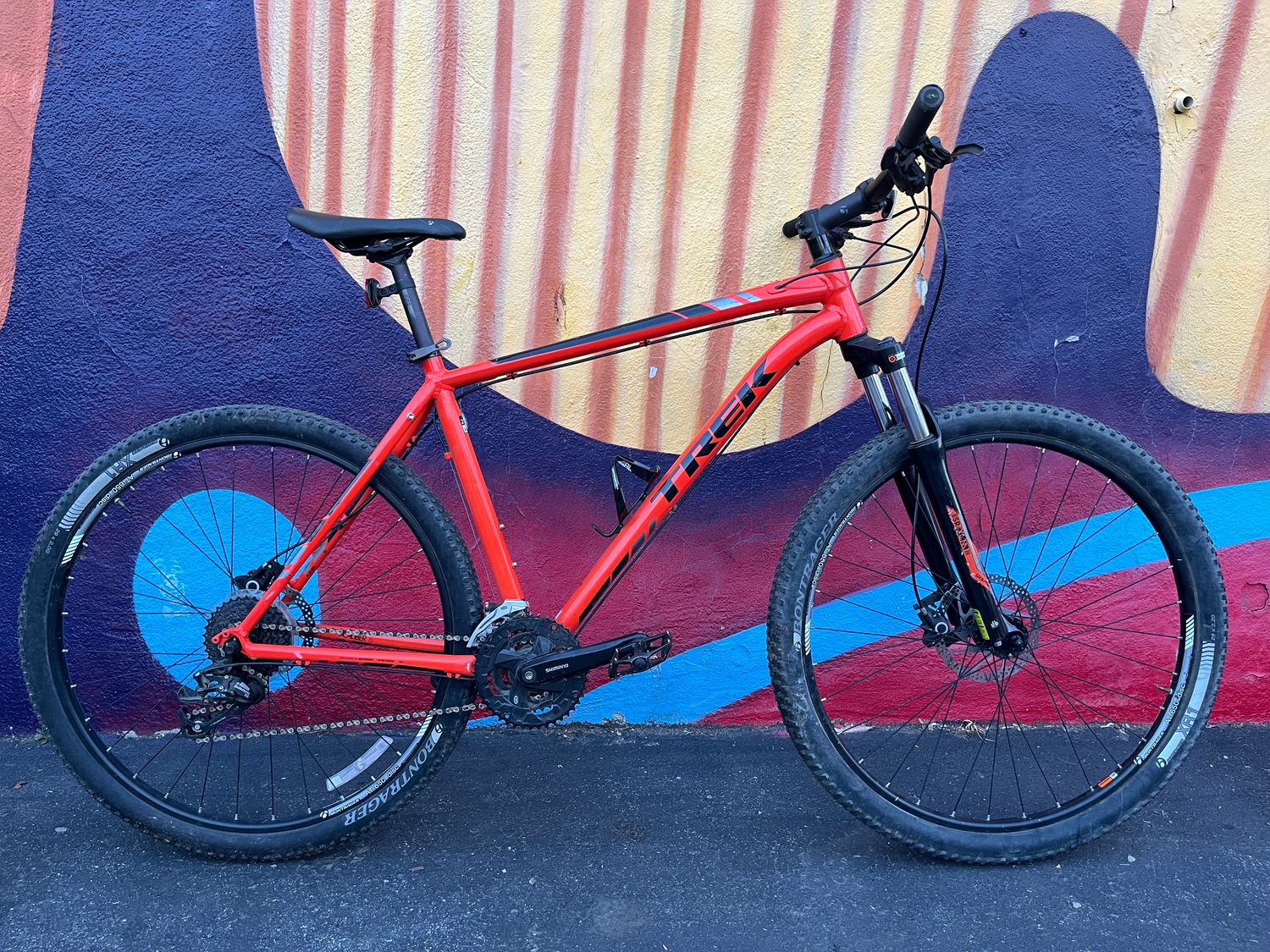 used Trek Xcaliber, orange, XL