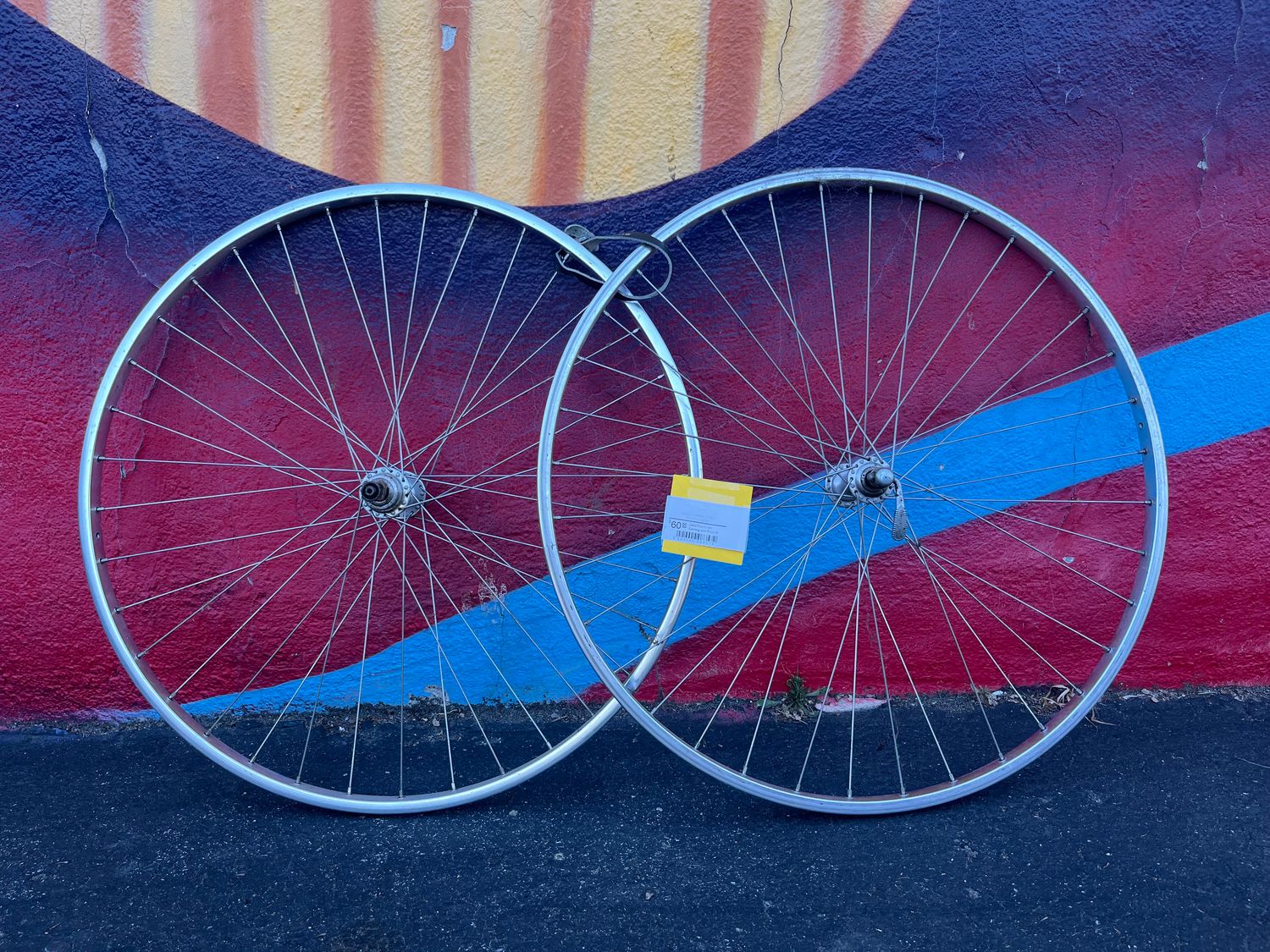 used Mavic rim Camagnolo Record freewheel hub