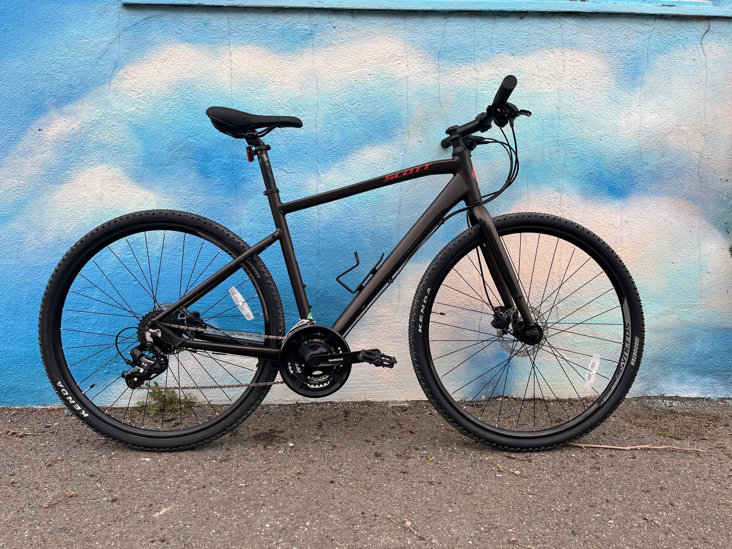 used Scott Sub, chocolate/orange, large