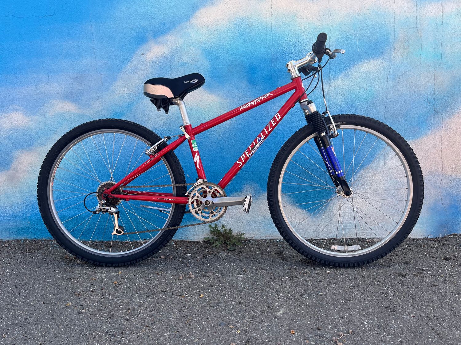 used Specialized Rockhopper, red, small, as-is