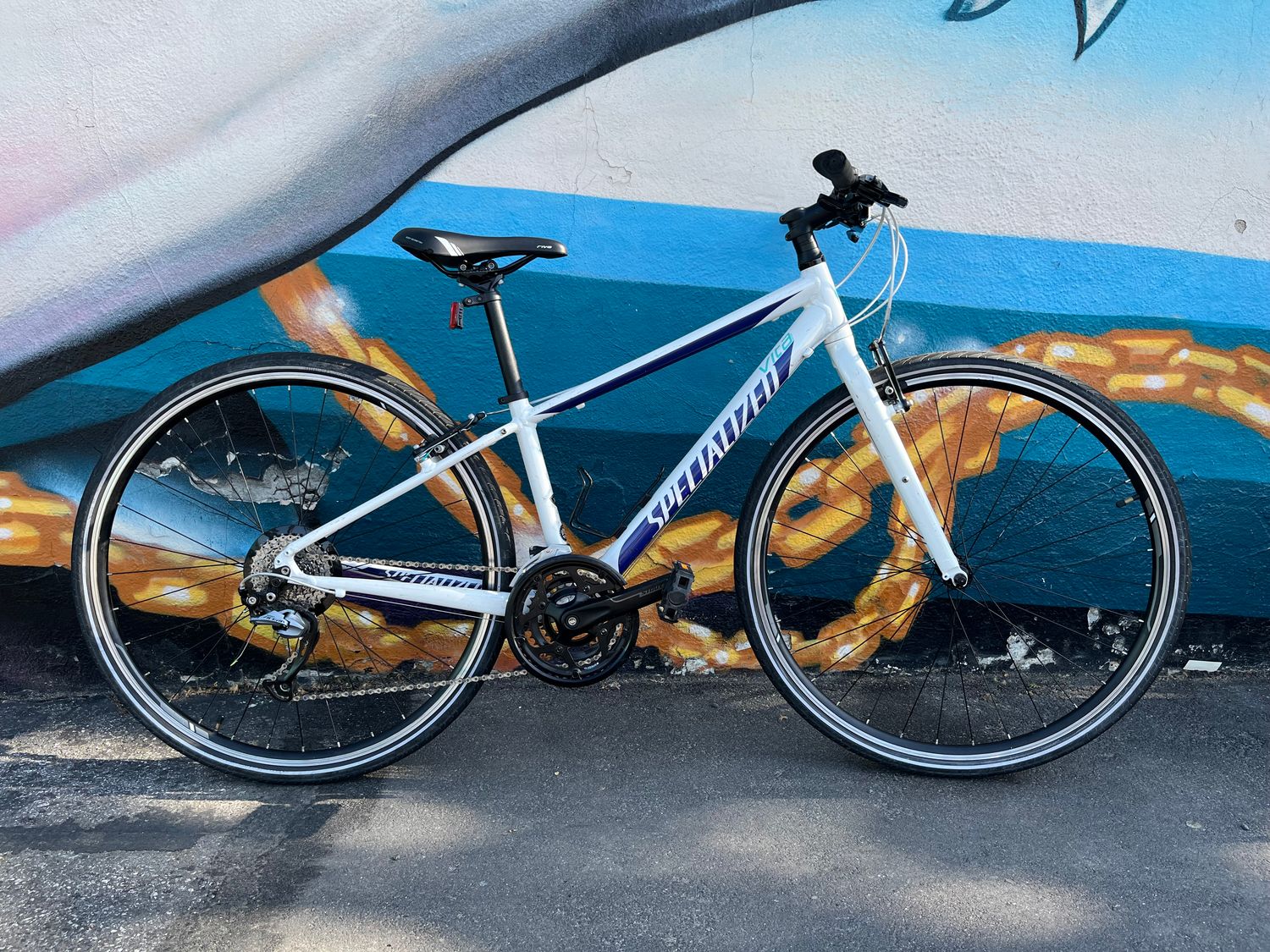 used Specialized Vita, white/blue, XSmall, as-is