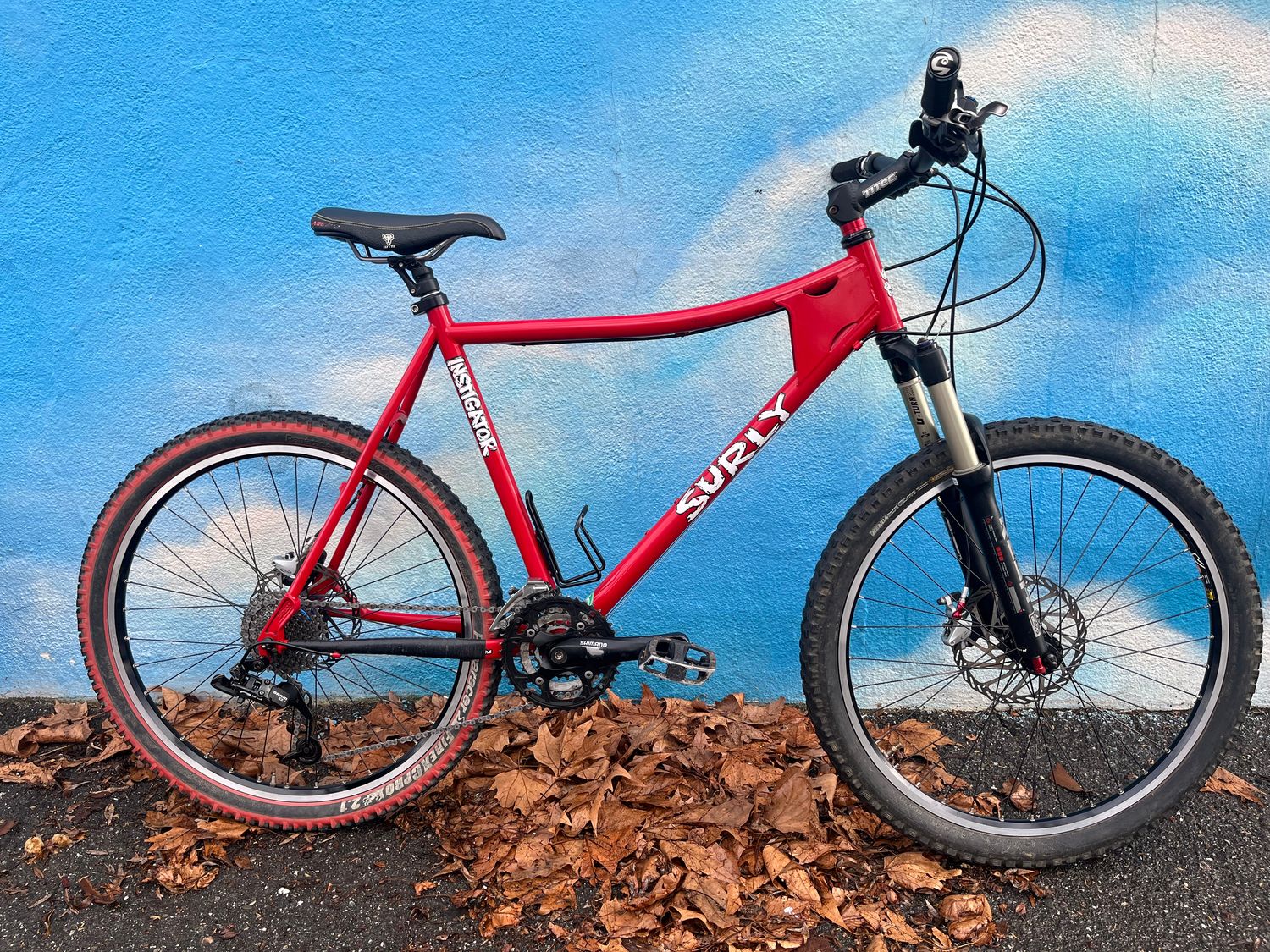 used Surly Instigator, red, XL