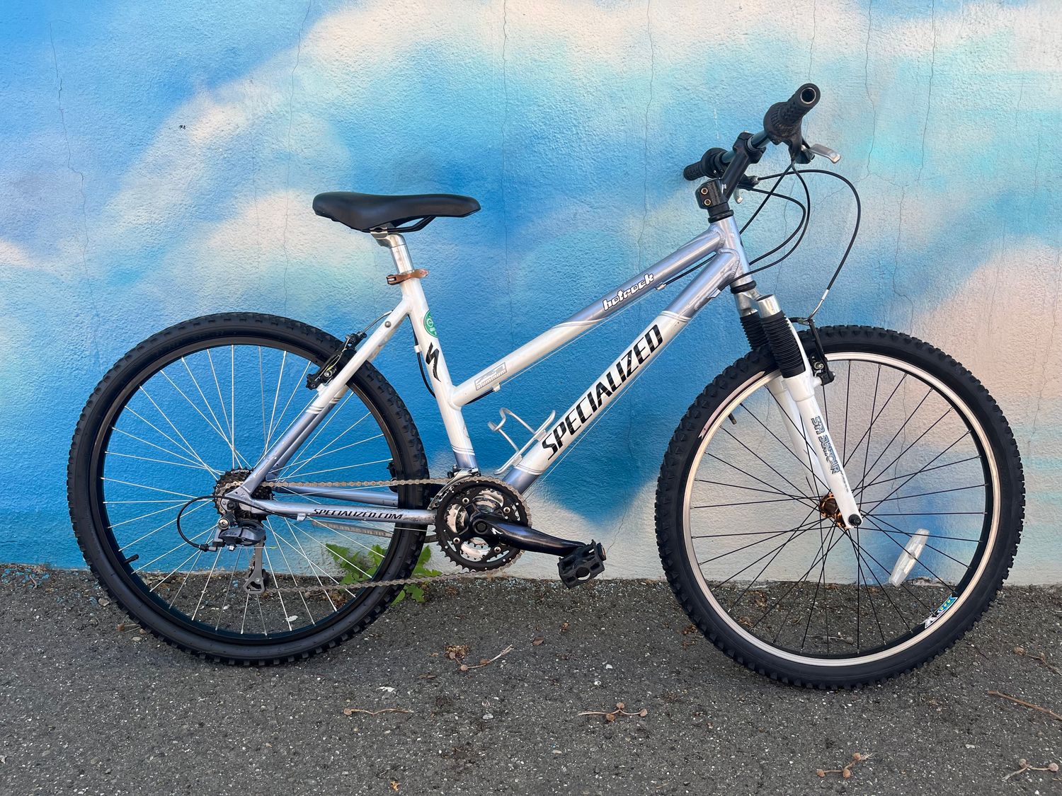 used Specialized Hotrock, ice blue/white, medium