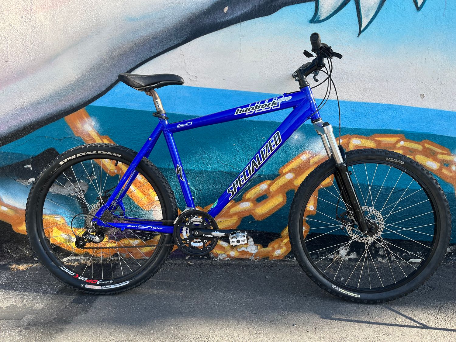 used Specialized Hardrock Comp, blue, large