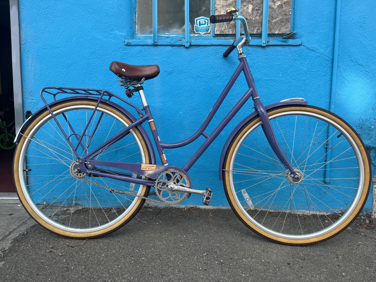 used Raleigh Gala, purple, XS