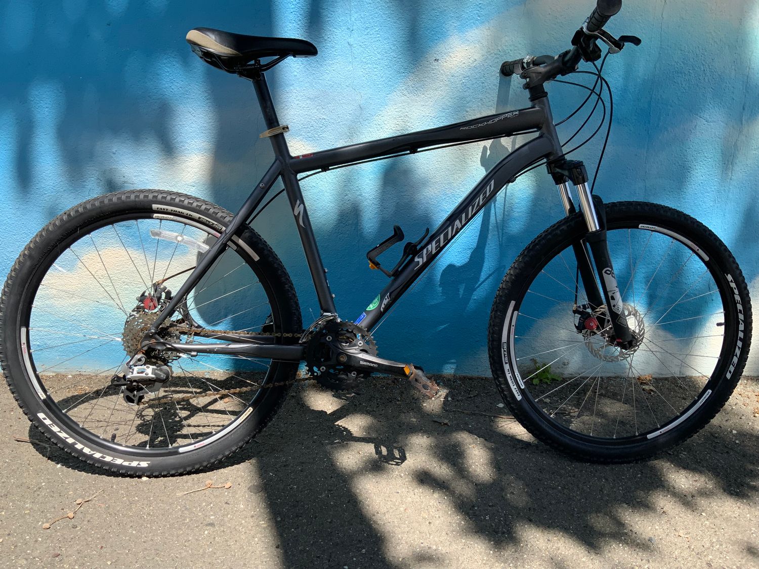 Used Specialized Rockhopper Comp Black 21 XL.  AS IS