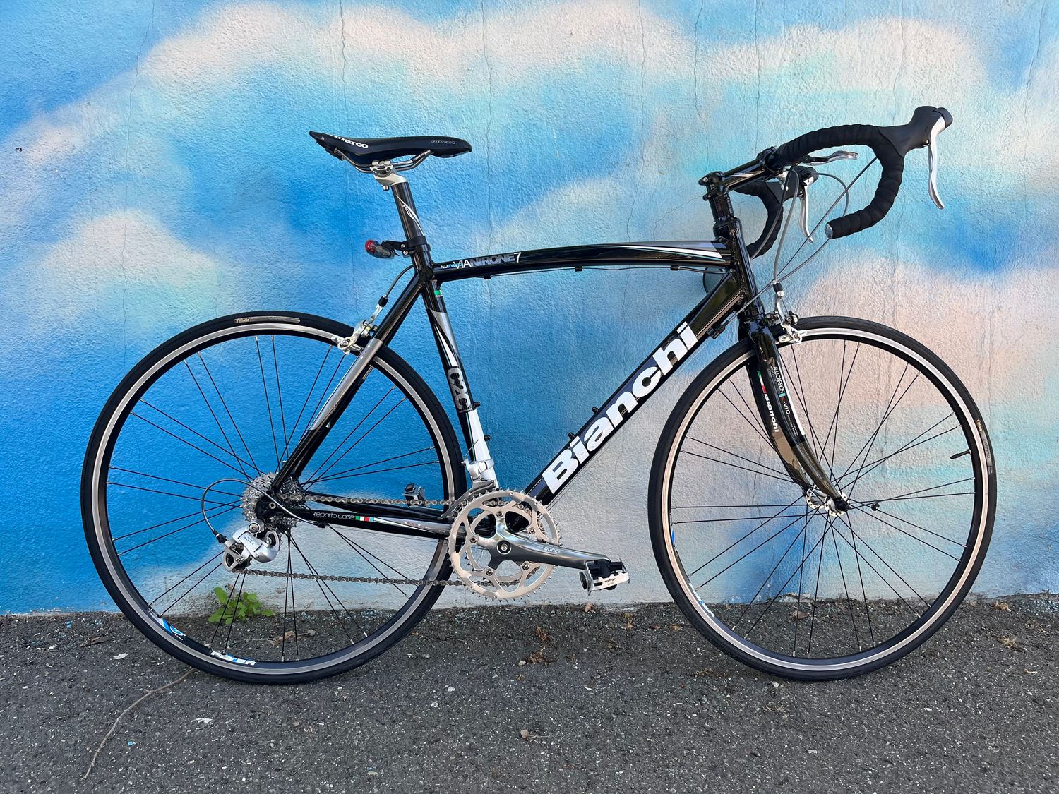 used Bianchi ViaNirone7, black/silver/white, 55cm
