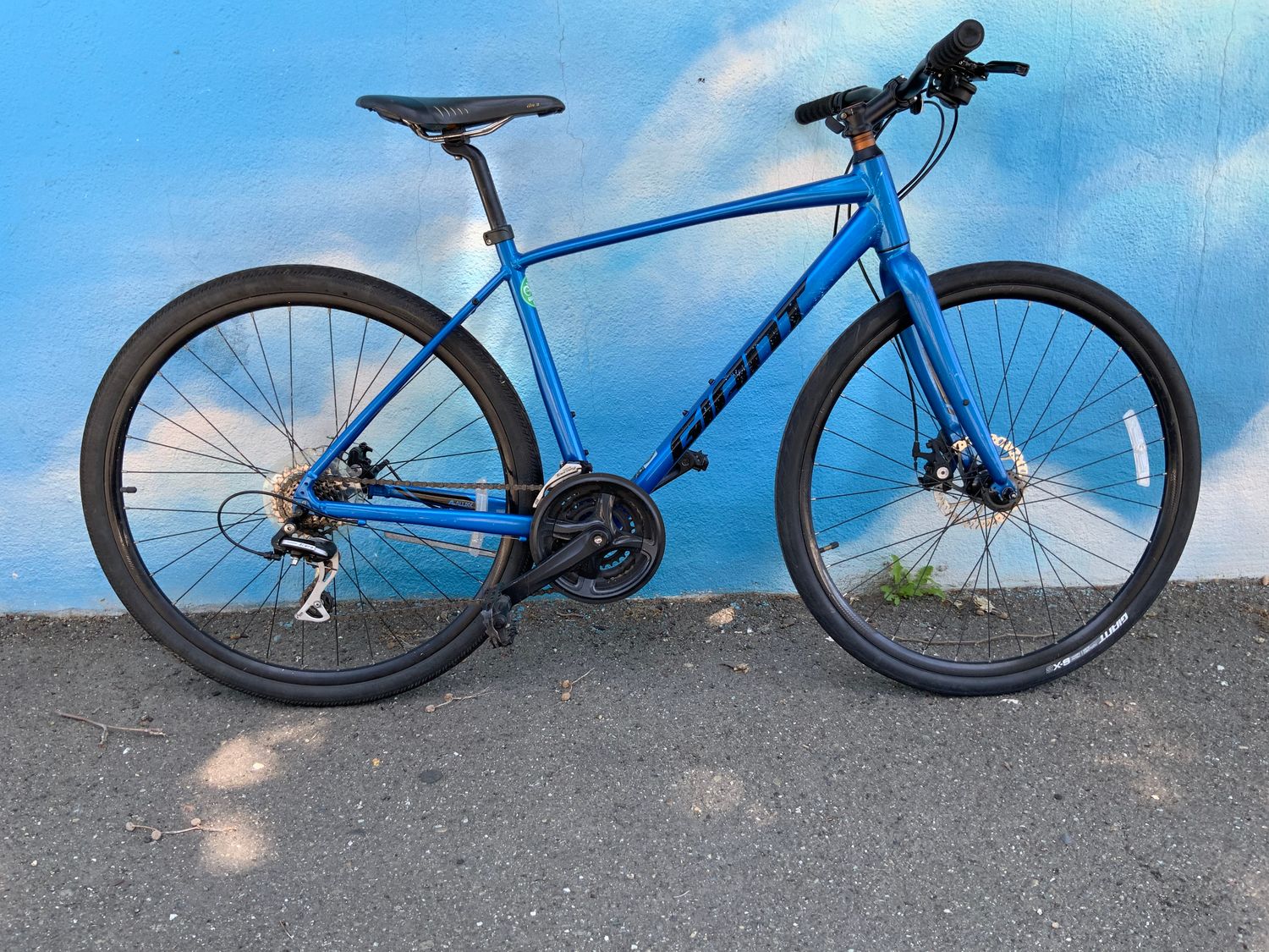 used Giant Escape disc, blue, large19&quot;