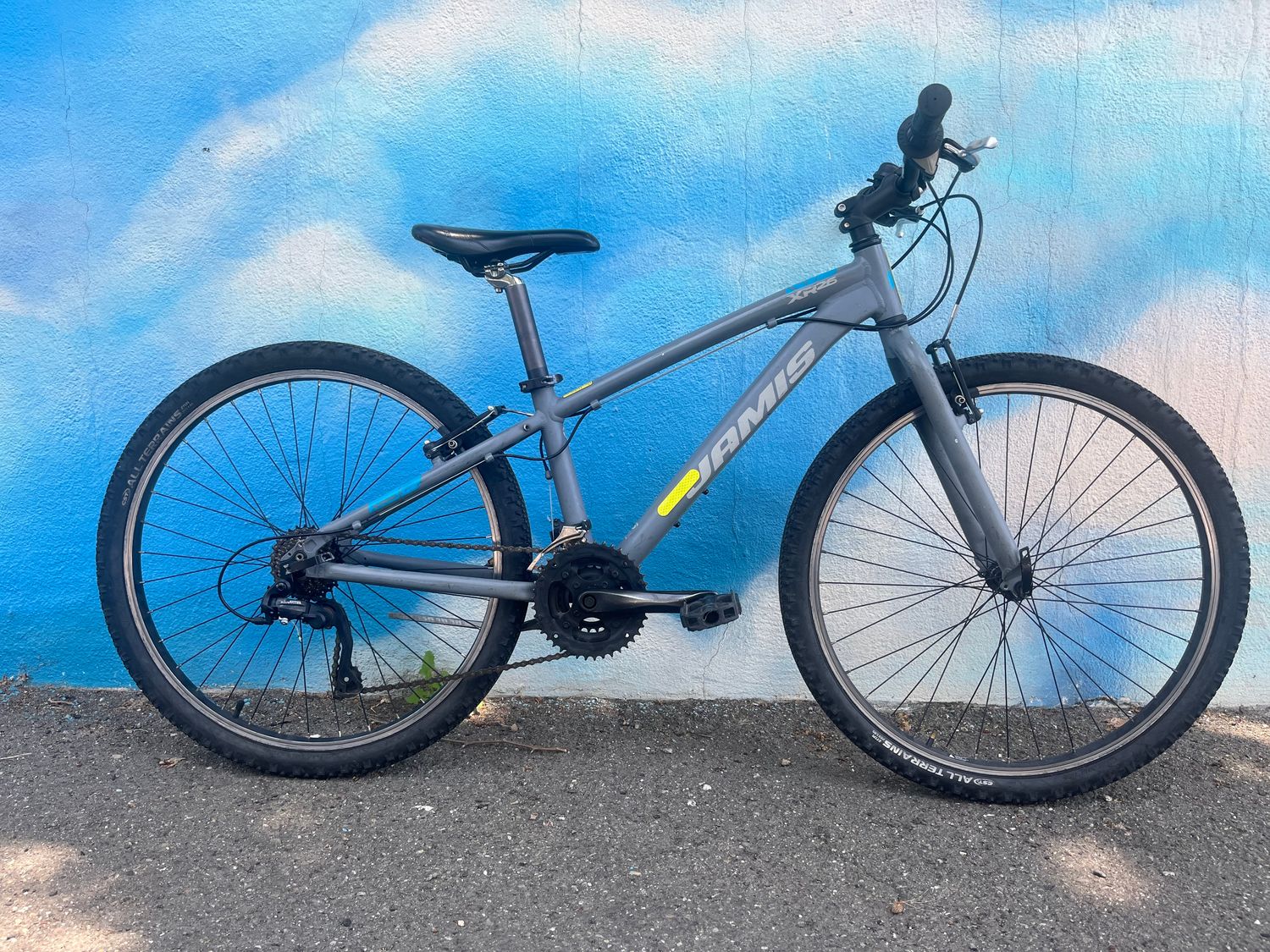 used Jamis XR26, gray, XSmall