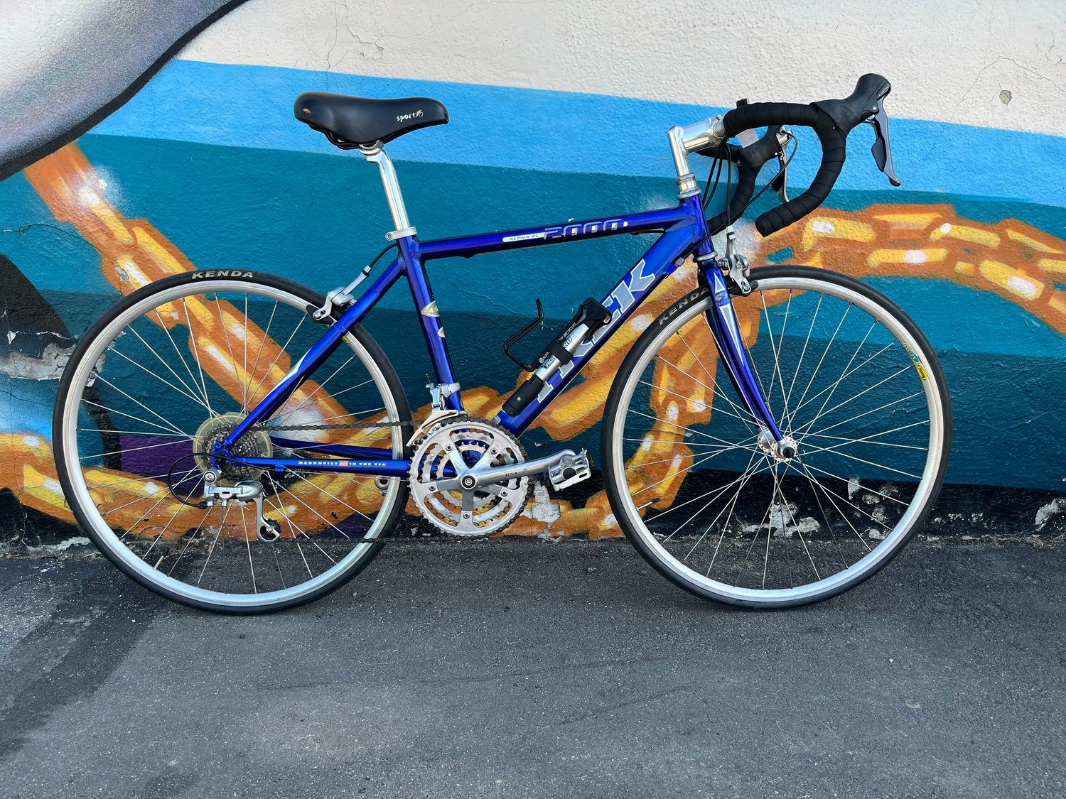used Trek 2000, blue, 42cm