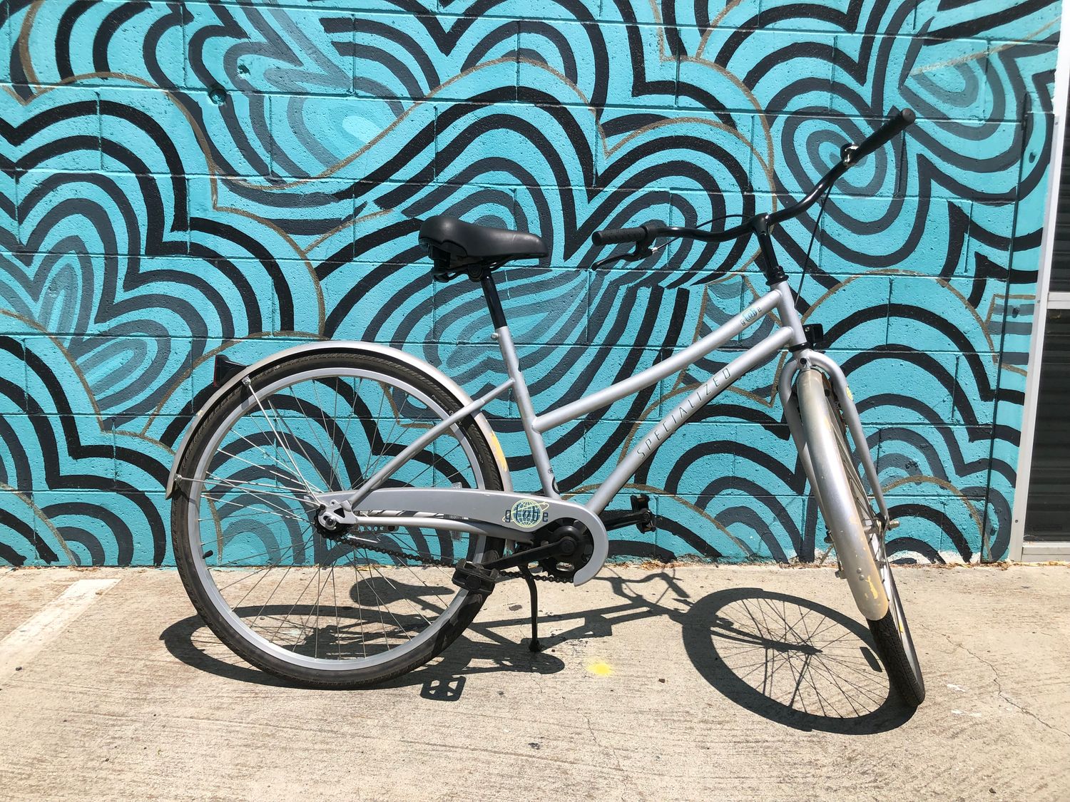 used, Specialized Globe, silver, small