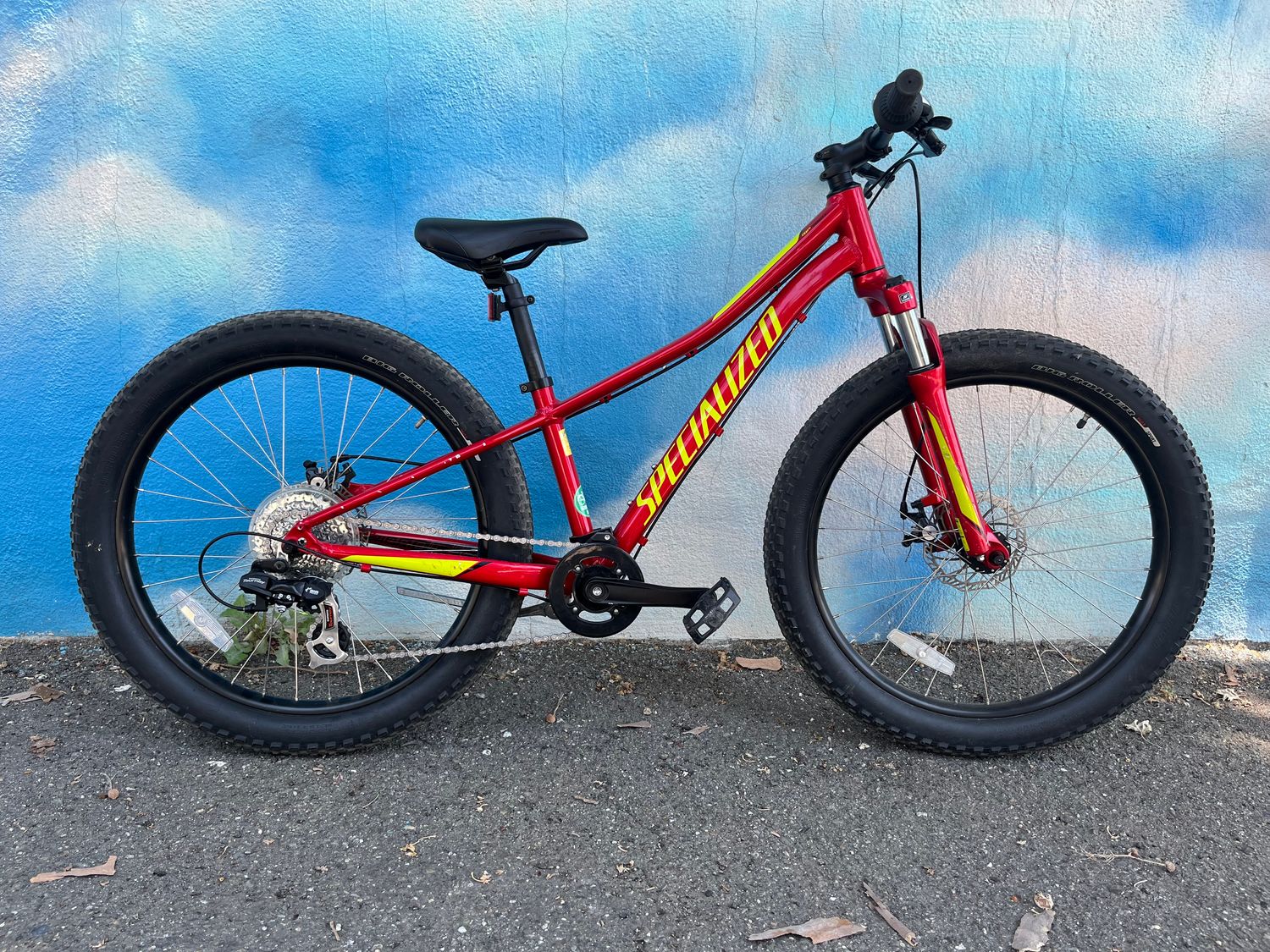 used Specialized Riprock disc, red/yellow