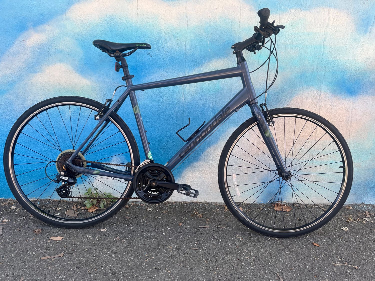 used Cannondale Quick Si, gray/green, XL