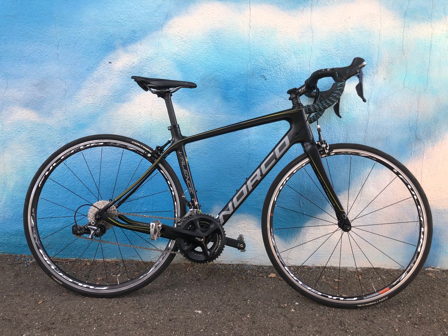 used, Narco Valence, black/yellow, 42cm