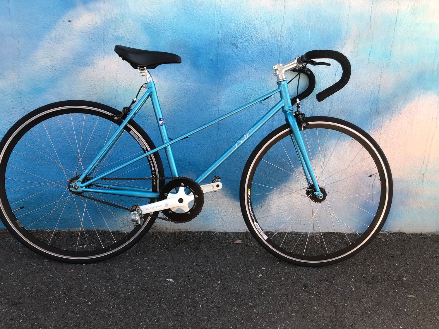 used, Belle Single Speed, blue, large