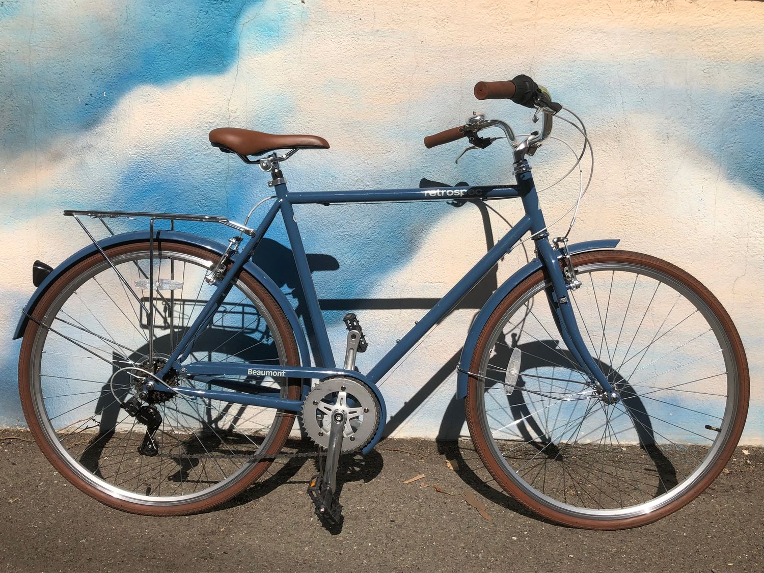 used, Retrospec Beaumont, blue, Xlarge