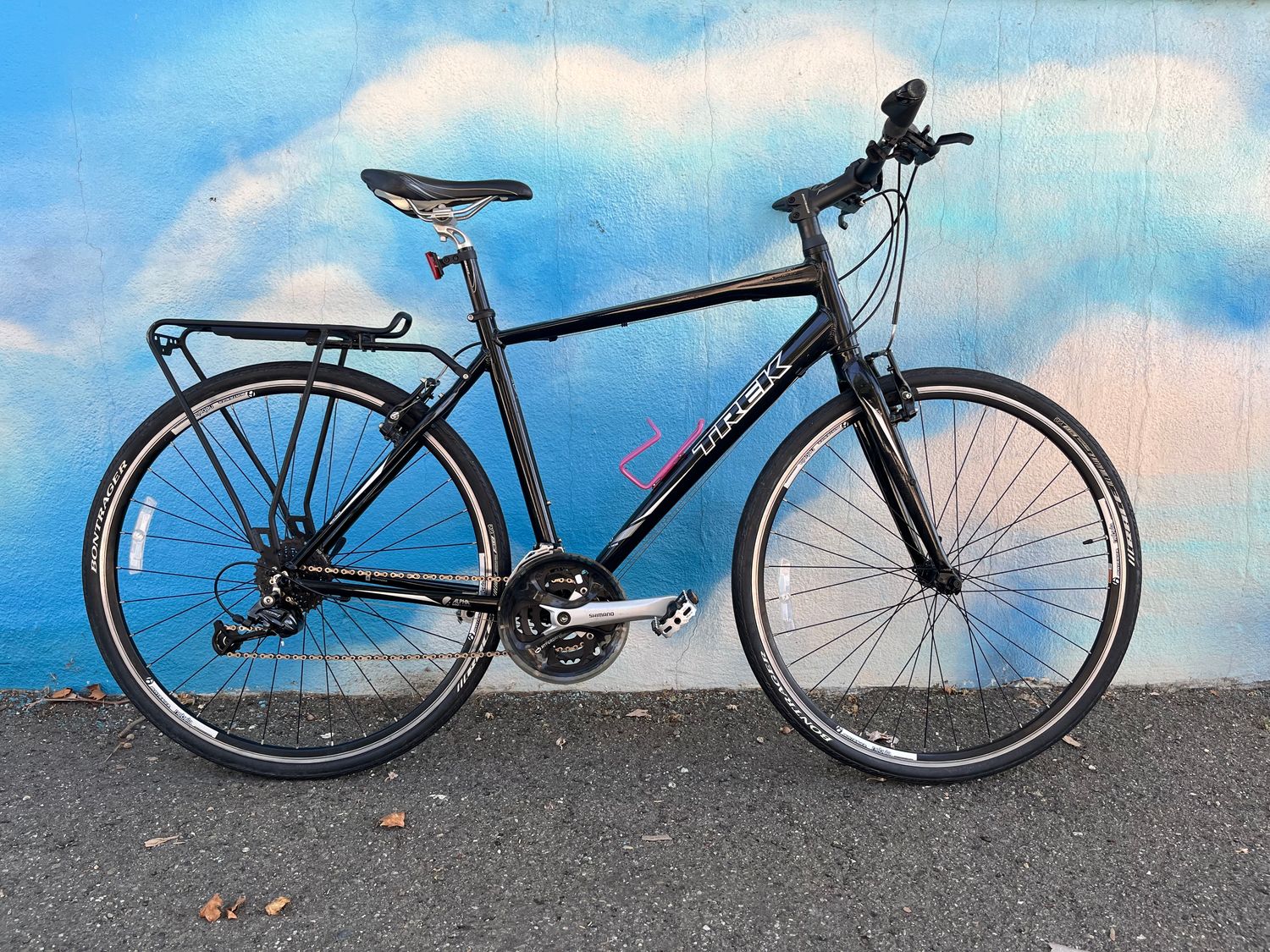 used Trek FX 7.3, black, large