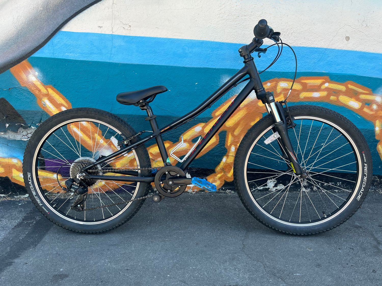 used Specialized Hotrock, black/orange/yellow
