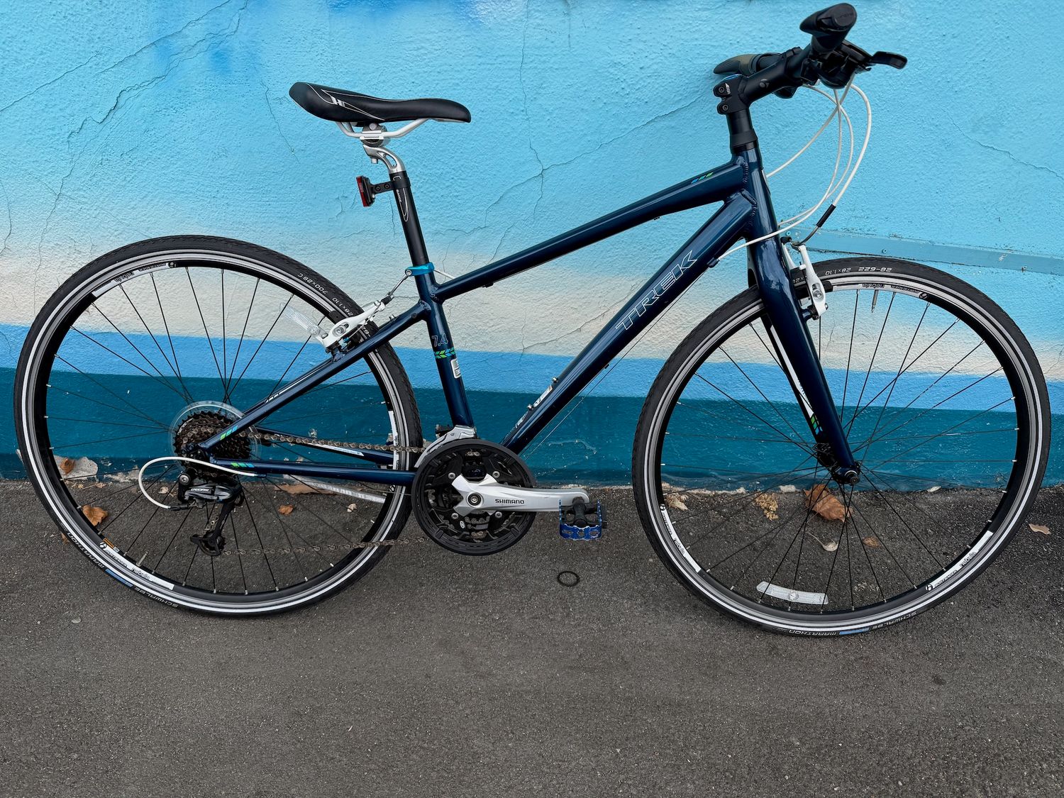 Used Trek seven.four Blue 15&quot;