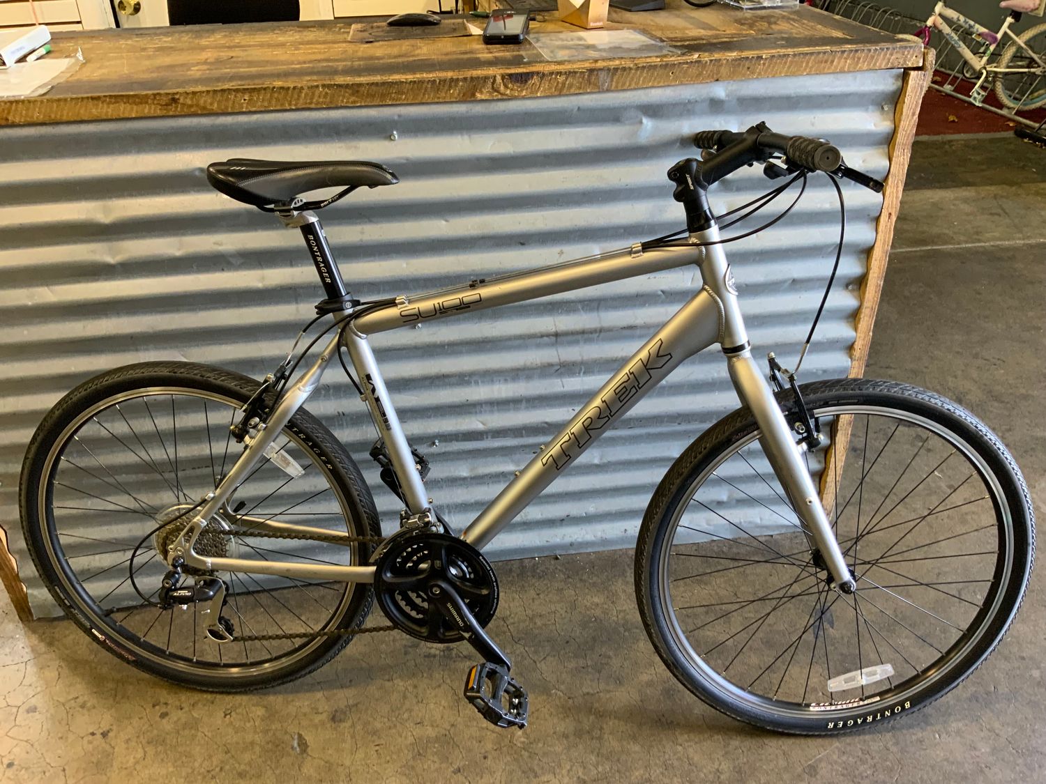 Used TREK SU 100 Hybrid Silver Large
