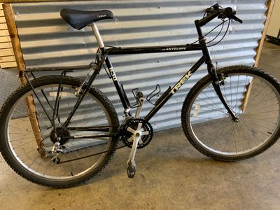 Used Trek 820 STEEL MTB Black Large