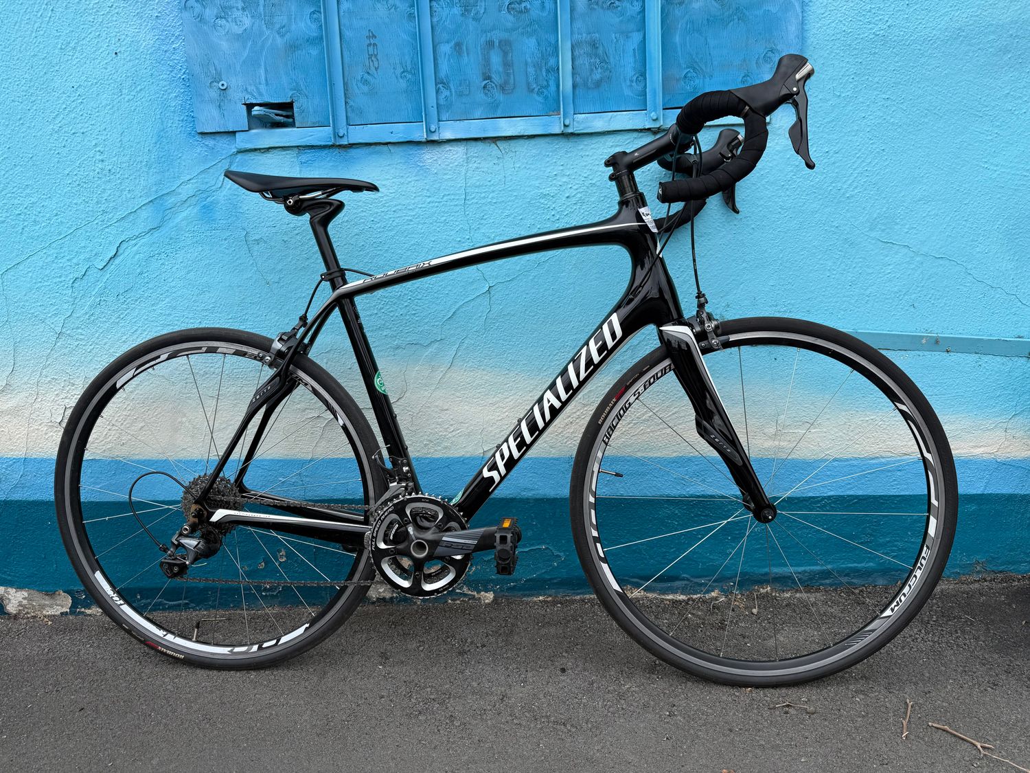 used Specialized Roubaix SL4 carbon, black/white, 58cm