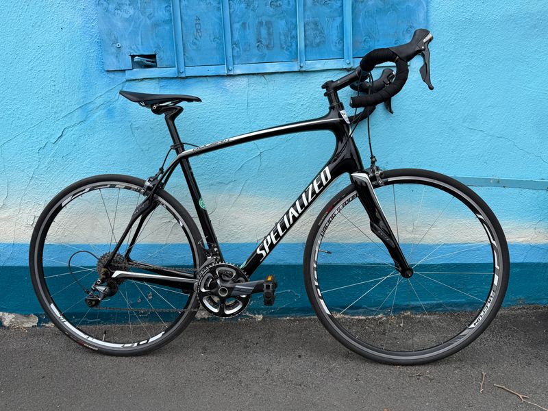 used Specialized Roubaix SL4 carbon, black/white, 58cm