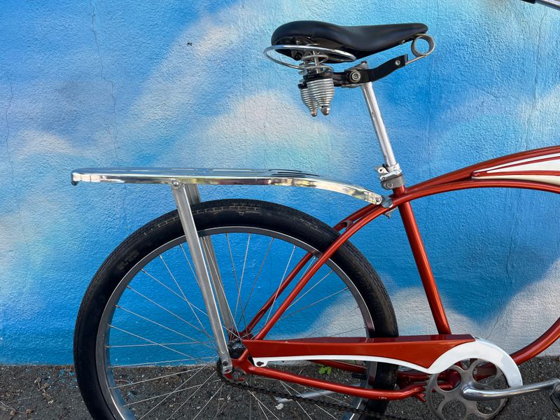 used Schwinn Vintage, copper/white