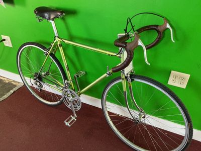 Used  Raleigh International Pro Plus  m=Mist Green   56cm