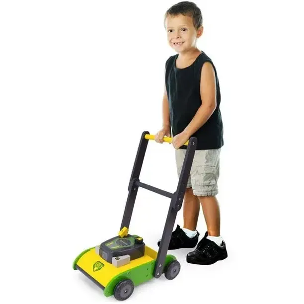 Push-Along Lawn Mower