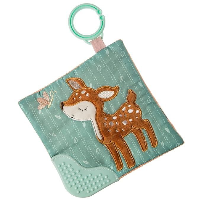 MM crinkle teether fawn 6x6