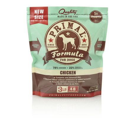 Primal Frozen Canine Chicken 3lbs