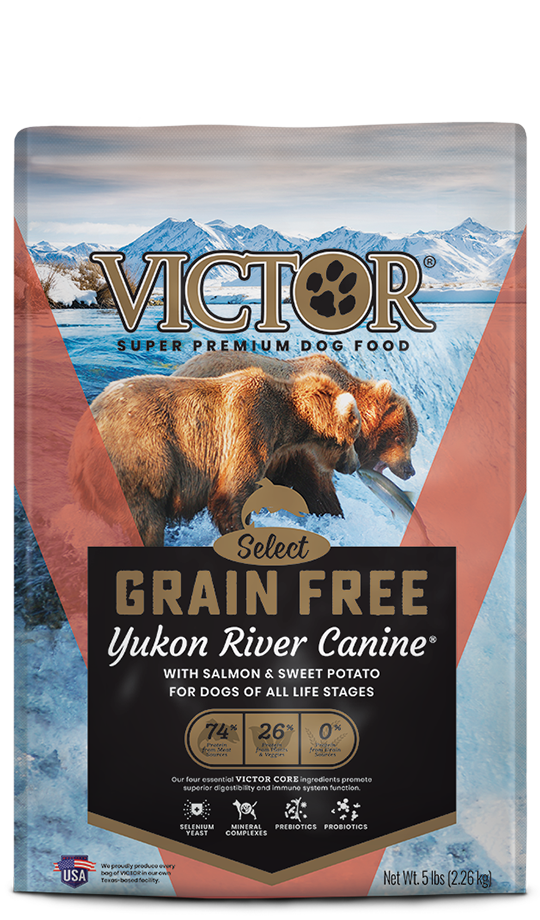 VICTOR SELECT GRAIN FREE YUKON RIVER 30#
