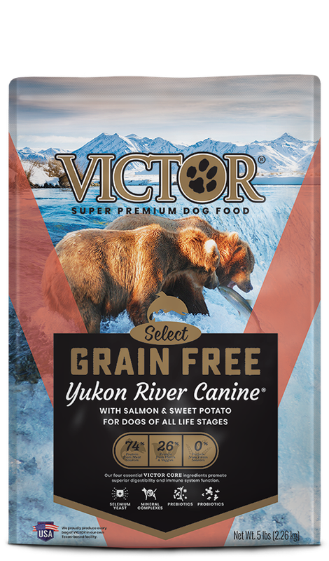 VICTOR SELECT GRAIN FREE YUKON RIVER 30#